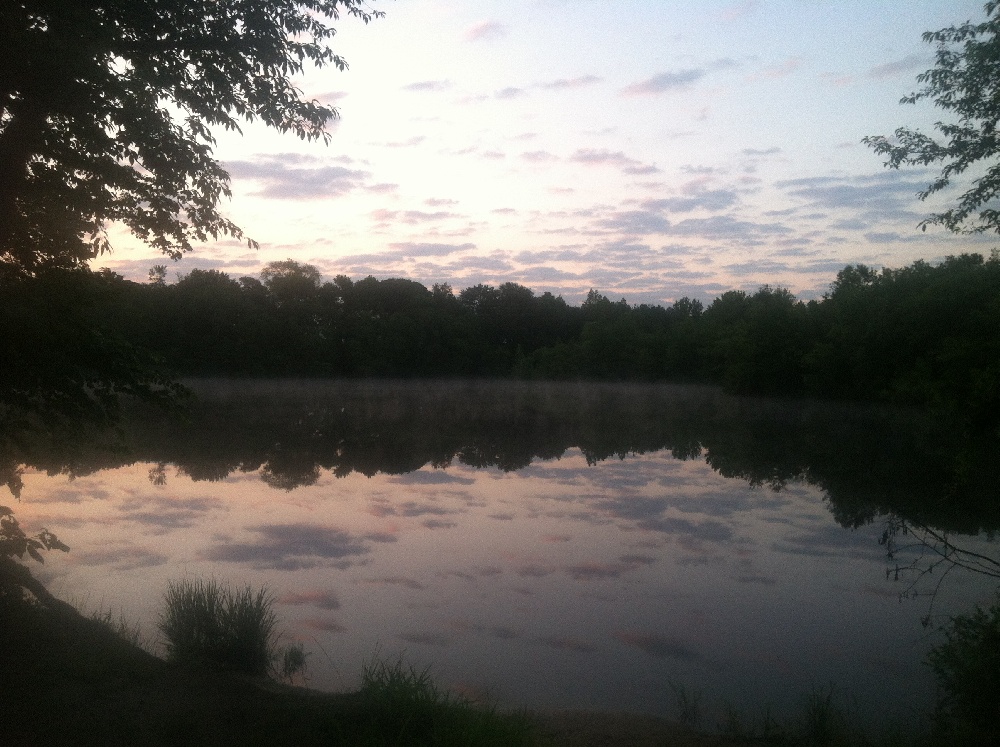 Sunrise near Elsmere